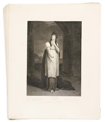 (SHAKESPEARE.) John Boydell; and Shearjashub Spooner. [The American Edition of Boydell's Illustrations of the Dramatic Works                     